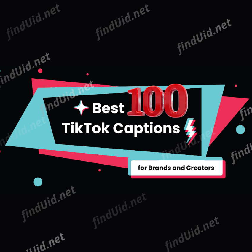 100+ cool Tiktok captions