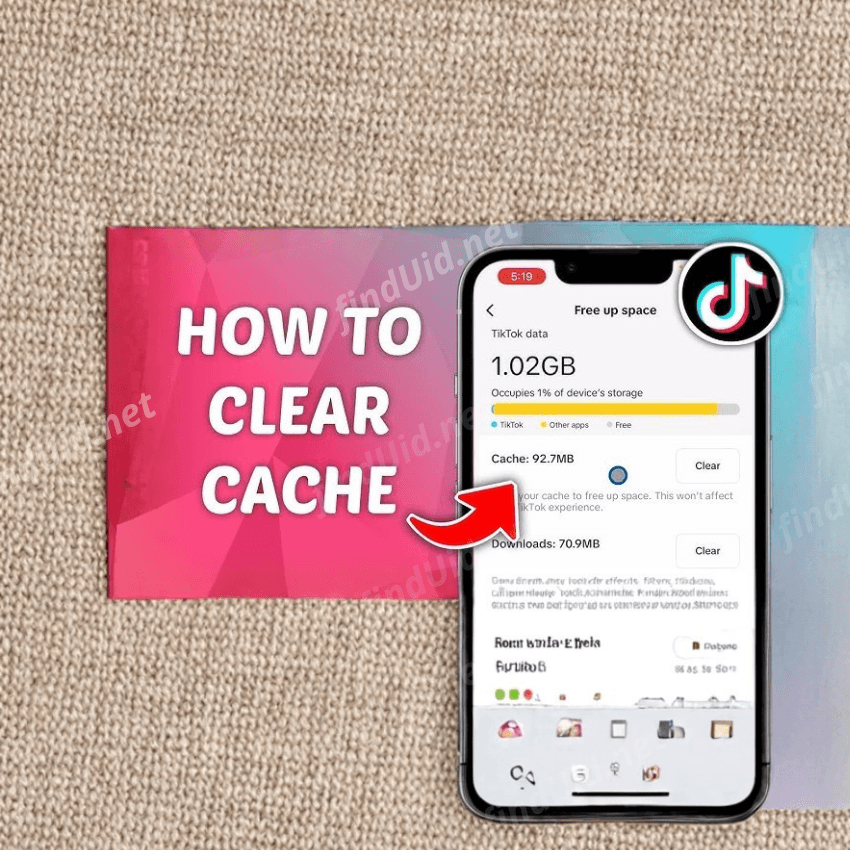 How to clear cache on TikTok for iOS