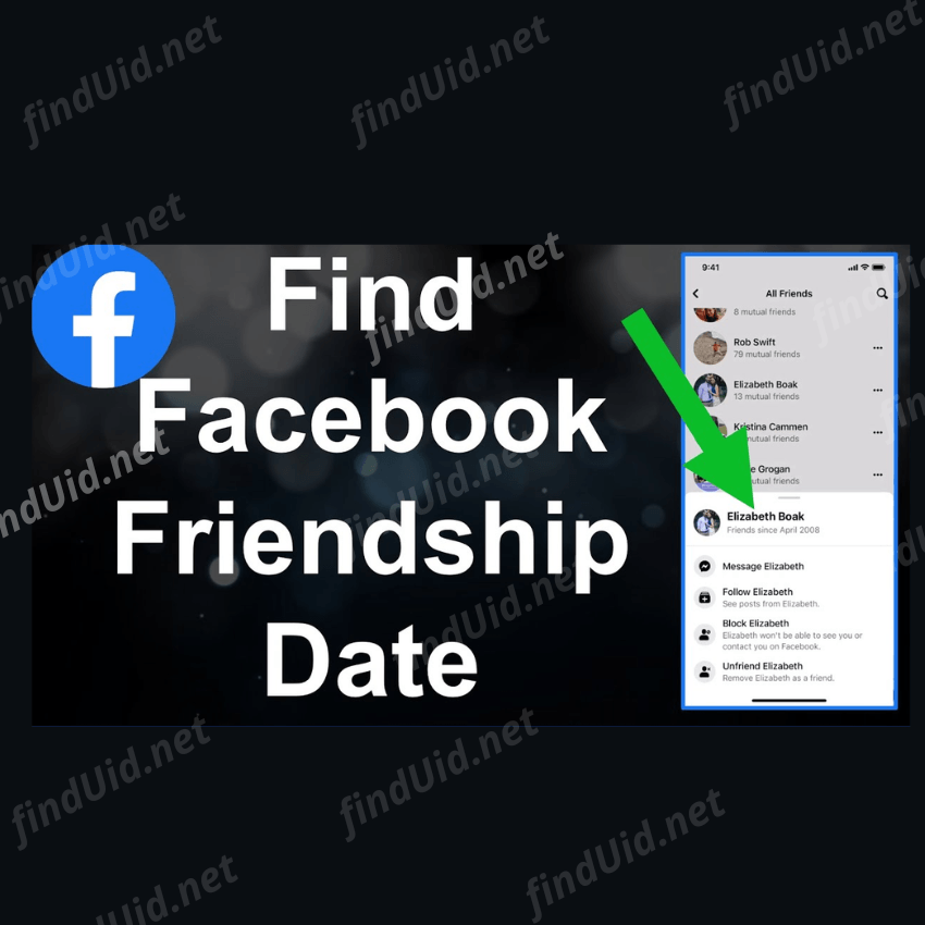 How to see Facebook friend dates for entire friends list 2024