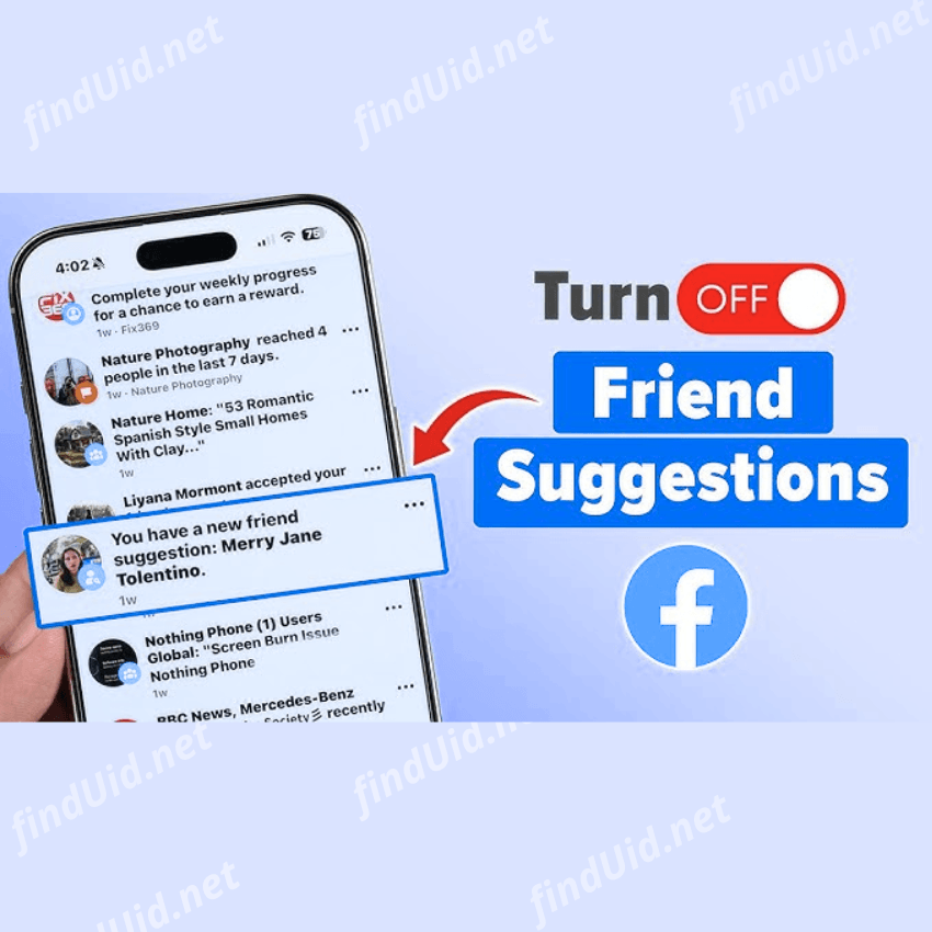 How to turn off friend suggestions on Facebook 2024